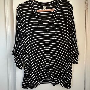 Anthropologie Striped Top
